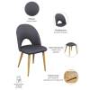 Стул Bradex Home Cleo FR 0529, серый фото 4
