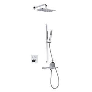 Душевой комплект Black&White 7766U U7766, хром