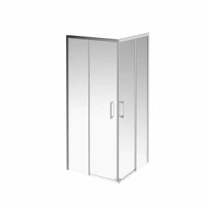 Душевой уголок Kerama Marazzi Vetro VE.90.SSD.CR профиль хром, стекло прозрачное, 90х90х195