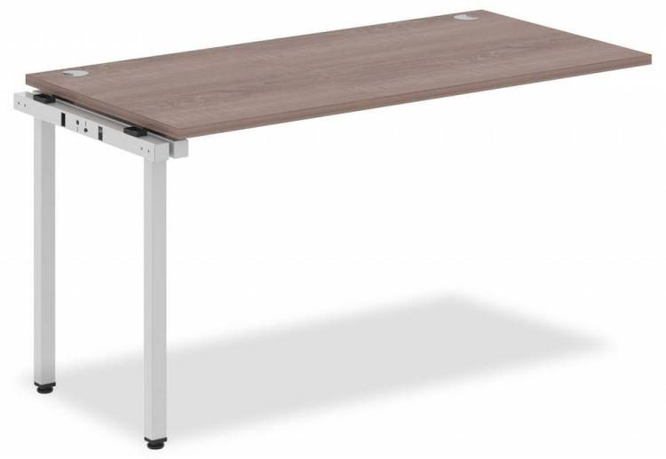 Стол приставной Skyland Xten-S 00-07072535 Дуб Сонома/Алюминий