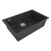 Мойка кухонная Paulmark Neo Classic 69 PM966944-AN Антрацит, 69x44.3 фото 2