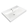 Тумба с раковиной Comforty Кама-60П 00-00018655 подвесная, белый глянец фото 6