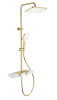 Душевая стойка Wonzon & Woghand WW-B3552-BG с термостатом, золото