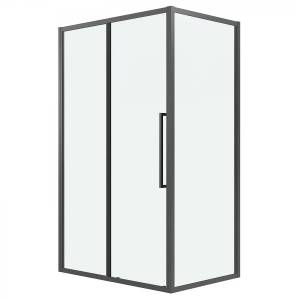 Душевой уголок Grossman Cosmo 120.K33.02.1090.42.00 профиль серый 100x90x195