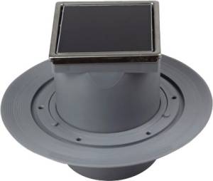 Душевой трап Pestan Confluo Standard Vertical Dry Black Glass 13000110 черный