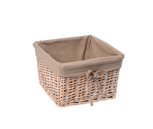 Корзина для белья Wasserkraft Kammel WB-180-M плетеная, бежевый