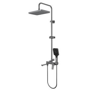 Душевая стойка Osgard Bretta Gun Grey 52050 вороненая сталь