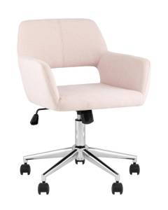 Кресло компьютерное Stool Group Ross ROSS CHROME 50-19 светло-розовый