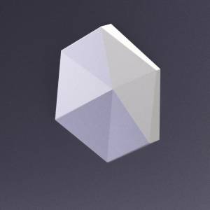 Дизайнерская панель Artpole E-0014 CUBE-Ex2 17.3x2.9x20