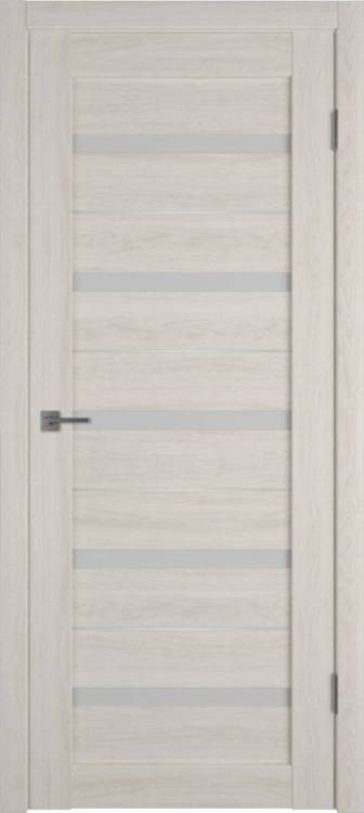 Межкомнатная дверь Владимирская Фабрика Дверей Atum Al 7 Scansom Oak стекло White Cloud SM 600x2000