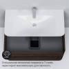 Тумба под раковину AM.PM Sensation M30FHX1002TF подвесная, 100 см, табачный дуб, текстурированный фото 4