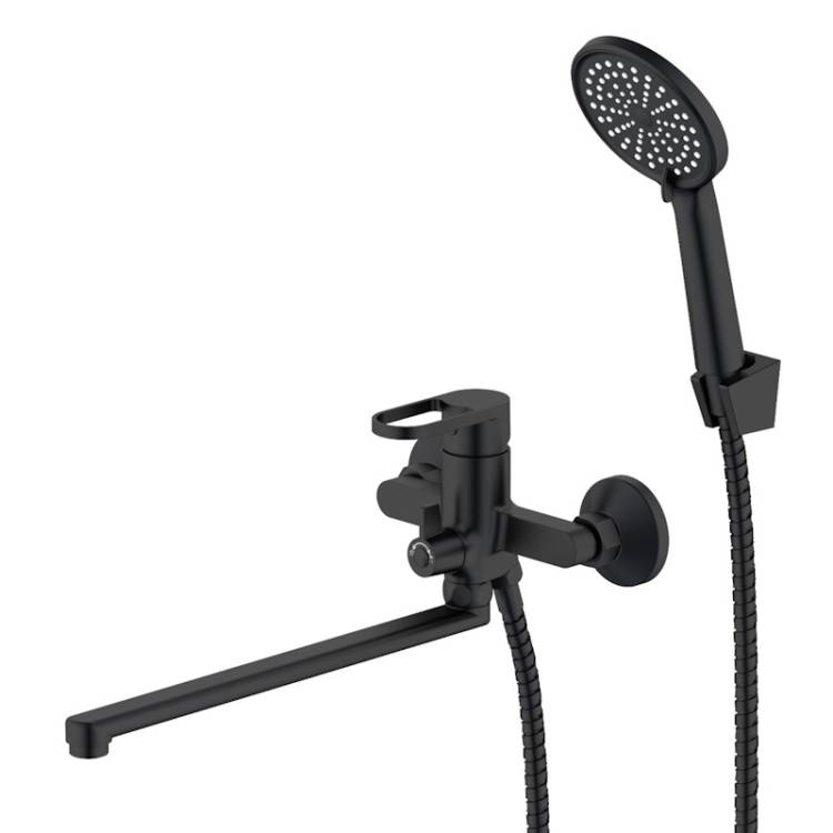 Смеситель для ванны Voda Harbor Black HR31B черный