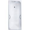 Чугунная ванна Delice Aurora DLR230605R-AS 170x70, с антискользящим покрытием, с отверстиями под ручки, без ножек