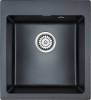 Комплект Paulmark Zemar PM104651-BLM черный металлик + Смеситель Paulmark Essen Es213211-418 для кухонной мойки, черный металлик фото 2