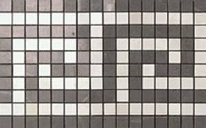 Мозаика Atlas Concorde Marvel ASM9 Grey/Луна Greca Mosaico 18.5x30