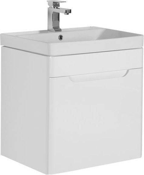Тумба с раковиной Aquanet София 60 212586 белый, 624x600x459