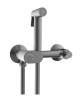 Гигиенический душ RGW Shower Panels SP-216Gr 581408216-11 серый brush, со смесителем
