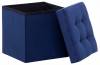 Пуф-сундук Leset Плуто 4687205418166 Темно-синяя Velutto 26 фото 3