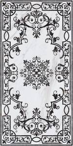 Керамогранит Kerama Marazzi Ковры SG591702R Монте Тиберио декорированный лаппатированный Ковер 238.5x119.5