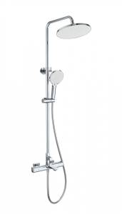 Душевая стойка Wonzon & Woghand WW-C3011-A-CR с термостатом, хром