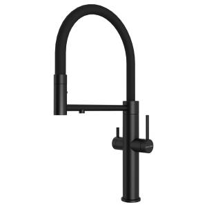 Смеситель для кухни Paulmark Nexus Ne213999-AN с гибким изливом, антрацит