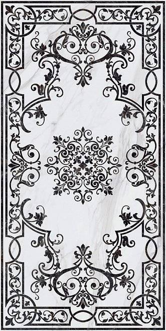 Керамогранит Kerama Marazzi Ковры SG591702R Монте Тиберио декорированный лаппатированный Ковер 238.5x119.5