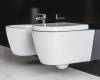 Унитаз подвесной Belbagno Marino BB105CHR/BB105SC белый фото 9
