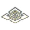 Потолочная люстра Profit Light 8041/4+1 CHR