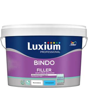 Шпатлевка для стен и потолков Luxium Professional Bindo Filler 5 кг