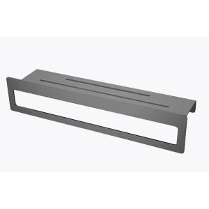 Полка Raglo R340.04.09 с держателем полотенец, графит