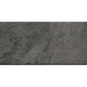 Ступень Paradyz Ardis Dark Stopnica Prosta Struktura Mat 30x60