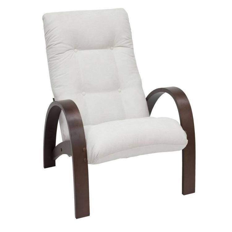 Кресло Мебельимпекс Модель S7 2000026657460 Орех антик/Verona Light Grey