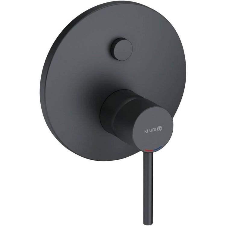 Смеситель для ванны Kludi Bozz 386593976 черный матовый