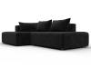 Диван угловой Лига Диванов Лига-103 134819L Черный фото 3