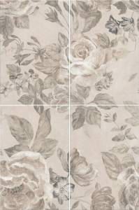 Панно Kerama Marazzi Александрия 8271/4x/3F светлый (из 4 частей 20x30) 60x40