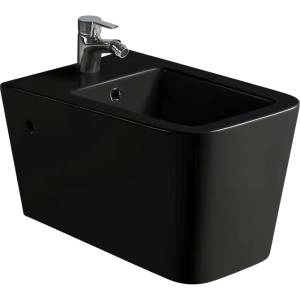 Биде подвесное SantiLine SL-5054MB черное матовое