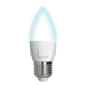 Лампа светодиодная Uniel LED-C37 7W/NW/E27/FR PLP01WH