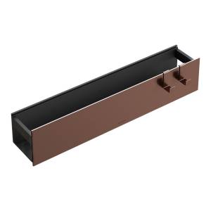Полка Boheme Space 10966-CB на 2 крючка, Copper Brushed