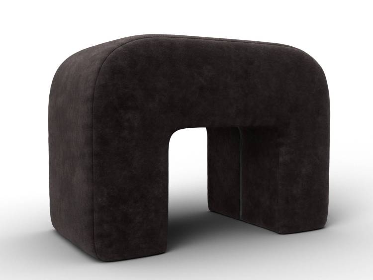 Пуф Лига Диванов Пуф 008 132524 BRUT 17 коричневый