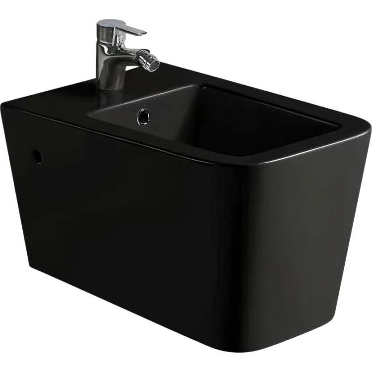 Биде подвесное SantiLine SL-5054MB черное матовое