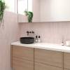 Керамическая плитка Dna Tiles Flash Bars 124412 Blush Glossy 13x13 фото 2