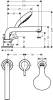 Смеситель на борт ванны Hansgrohe Talis E 72417000 фото 2
