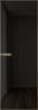 Межкомнатная дверь Profil Doors 1 AGN цвет профиля Шампань, стекло безопасное 4 мм черное тонированное 700x2000