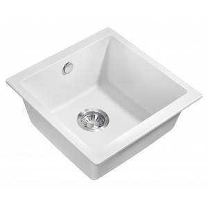 Мойка кухонная Milacio Леон 45 MC.77092 белый