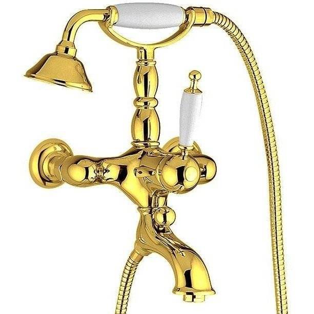Смеситель для ванны Migliore Oxford 19164 золотой