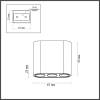 Потолочный светильник Odeon Light Hightech Small 7092/8CL фото 2