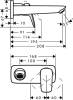 Смеситель для раковины Hansgrohe Logis 71220000 фото 3