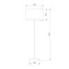 Торшер TK Lighting 5216 Deva White фото 2