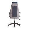 Кресло компьютерное Tetchair Aviator 21645 флок, ткань, синий, серый фото 4