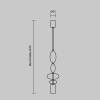 Подвесной светильник Maytoni Monochrome MOD071PL-L8B3K3 фото 2